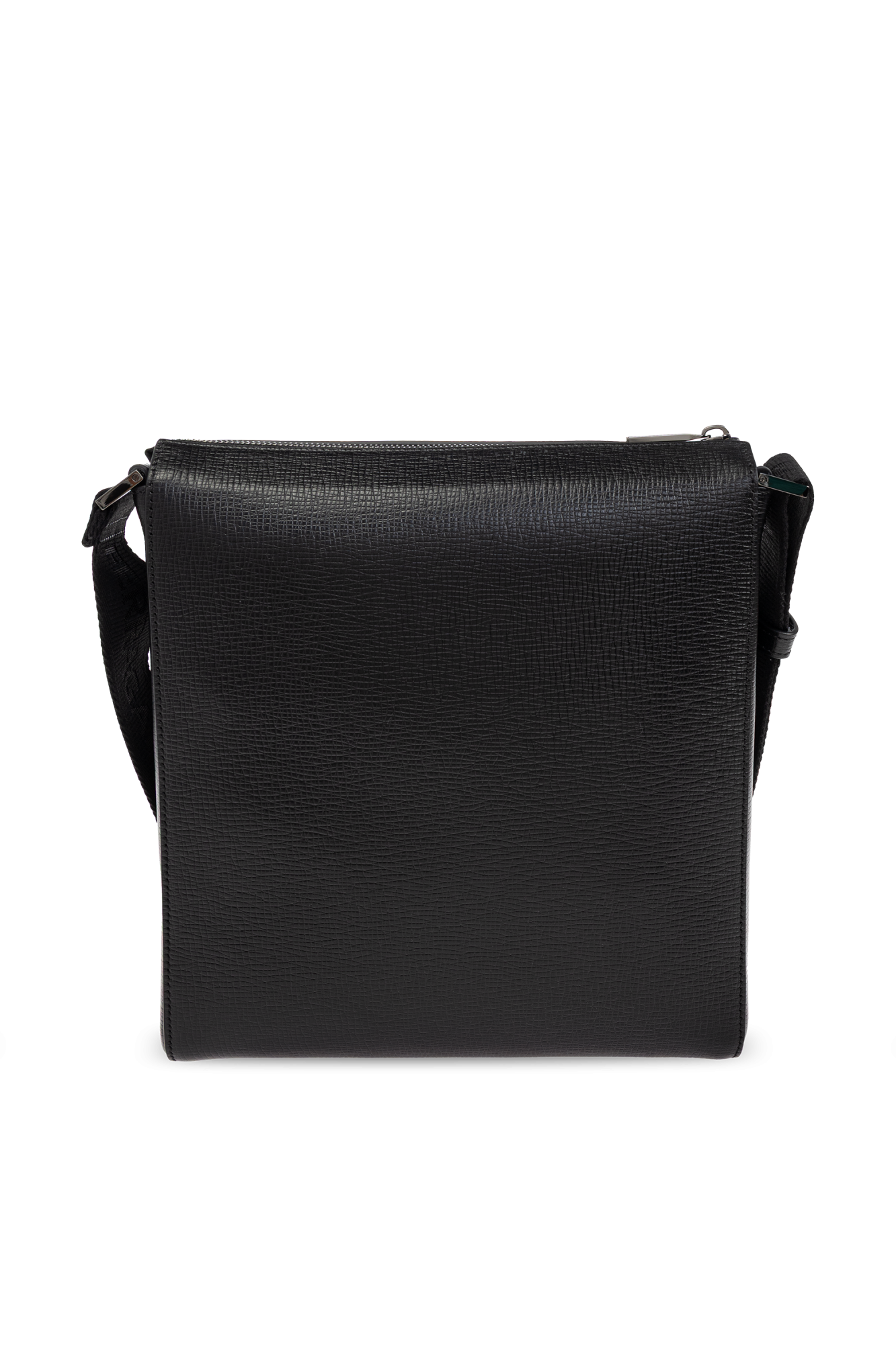 Ferragamo Leather Shoulder Bag ブラック Black Leather shoulder bag `Trading` FERRAGAMO - Vitkac Canada